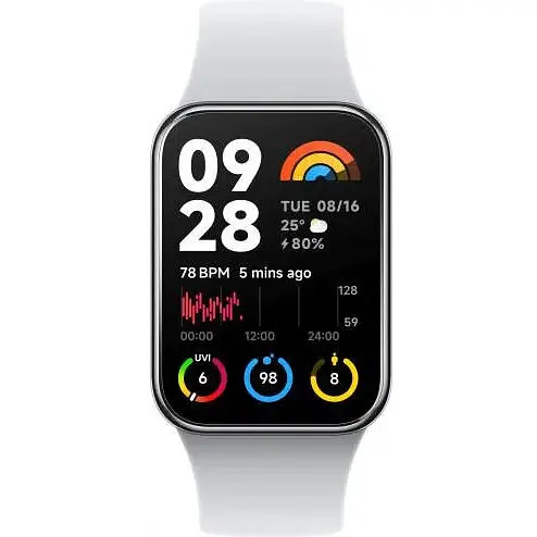 Фитнес-браслет Xiaomi Smart Band 8 Pro Light Grey (BHR8007GL) - фото 3