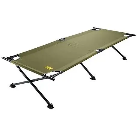 Розкладачка Сила Нато 195x66x42 см сталевий каркас - фото 1