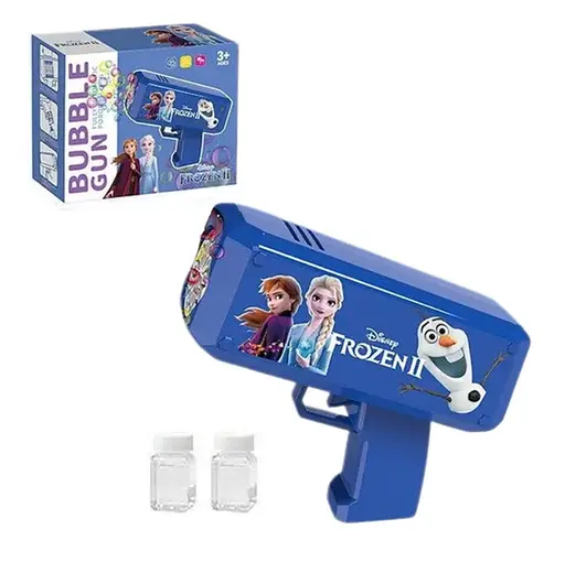 Пистолет с мыльными пузырями Frozen Синий, 889-4