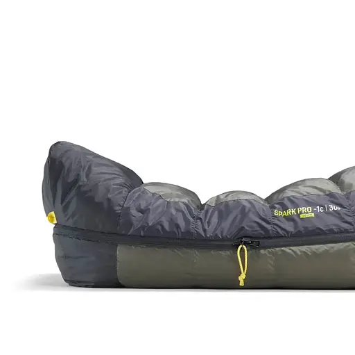 Спальник Sea To Summit Spark Pro -1C/30F Regular Beluga Black L лівий (1033-STS ASL041071-050103) - фото 6
