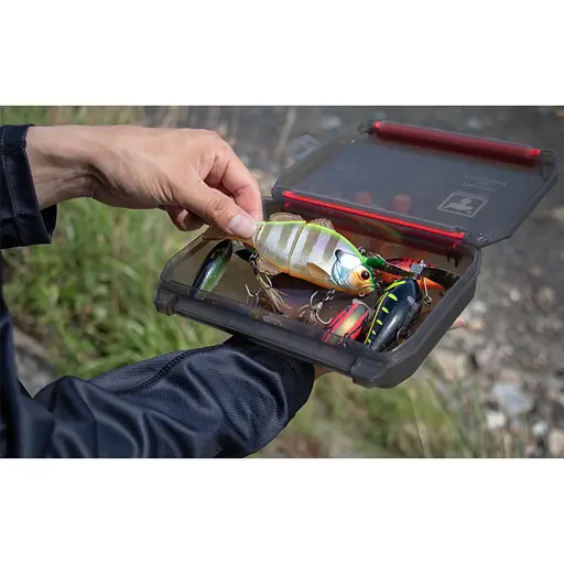 Коробка Jackall 1500D Double Open Tackle Box S Free blue - фото 2