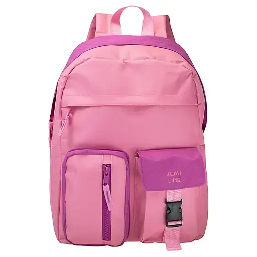Рюкзак городской Semi Line 28 розово-фиолетовый (J4918-2) - фото 2