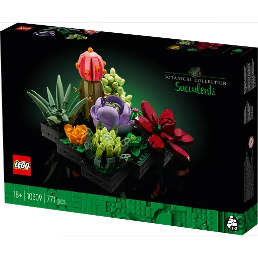 Конструктор LEGO Botanicals Сукуленти 771 деталь (10309) - фото 2