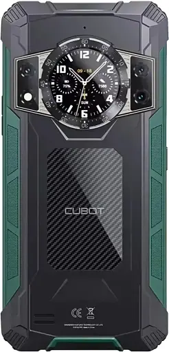 Смартфон Cubot KingKong Ace 2 6/128Gb Black-Green Global version - фото 3