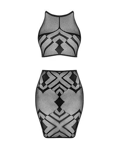 Obsessive Obsessive K101 top & skirt S/M/L - фото 3