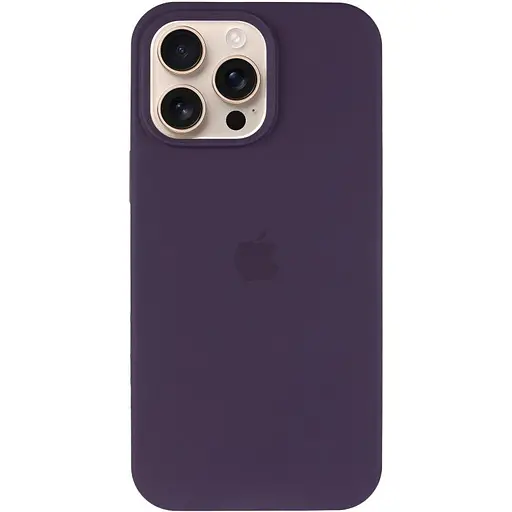 Чохол Epik Silicone Case Full Protective AA для Apple iPhone 16 Pro Max 6.9 Фіолетовий/Elderberry - фото 2