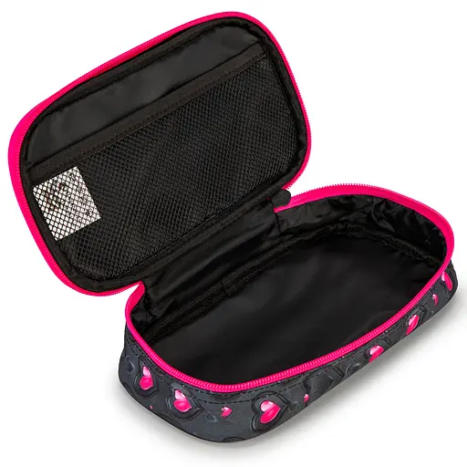 Пенал шкільний для дівчинки з Котиком м'який School Standard (PSS-147) - фото 2