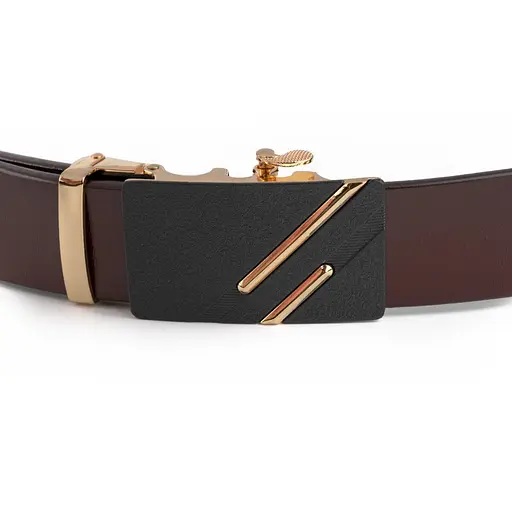 Ремінь шкіряний Vintage чоловічий 115х3,4 см acs0014833 - фото 5