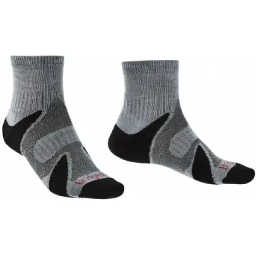 Носки Bridgedale Trail Sport LW Ankle L Silver/Black (1053-710527.852.L)