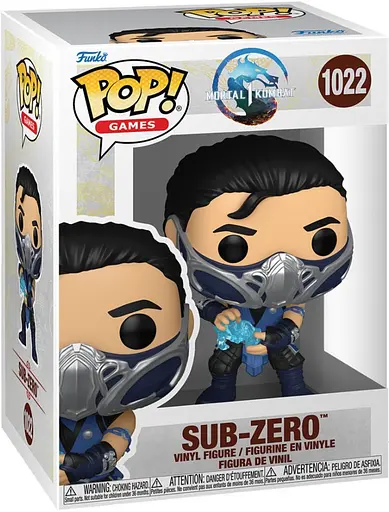 Коллекционная  фигурка   Funko Pop Мортал Комбат Саб-Зиро Mortal Kombat Sub Zero 10 см FP MK SZ 1022 - фото 3