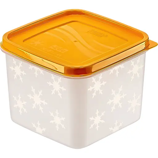 Контейнер для зберігання продуктів в морозильній камері Freshlife з кришкою 1 л (D-310)