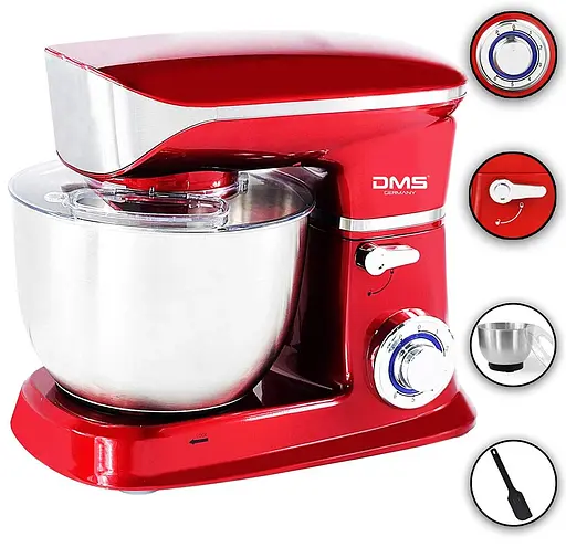 Кухонный комбайн DMS тестомес 1900 Red - фото 4