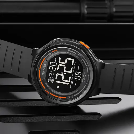 Чоловічий наручний годинник Skmei 1841 Чорний - фото 5