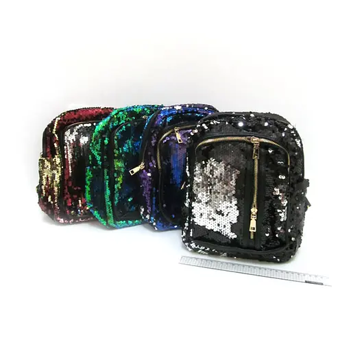 Рюкзак с пайетками Style, 28x22x11 см (в ассортименте)