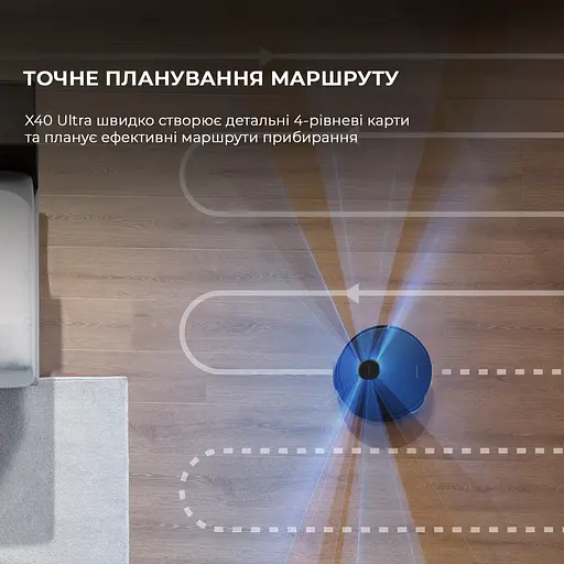 Робот-пылесос моющий Dreame Bot X40 Ultra Black - фото 12