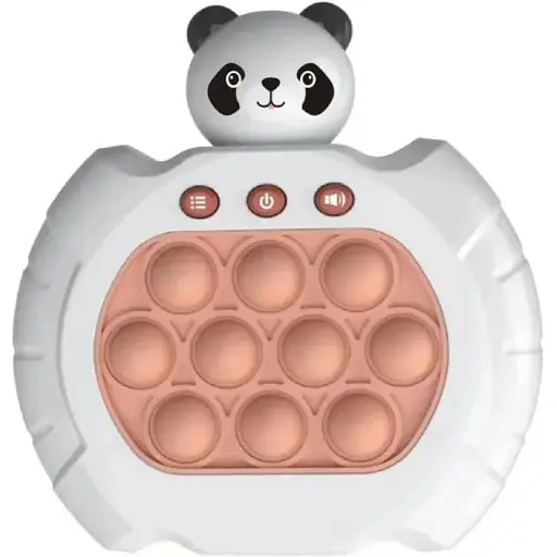 Електронна приставка Pop It консоль Quick Push Puzzle Game Fast антистрес іграшка Panda - фото 1