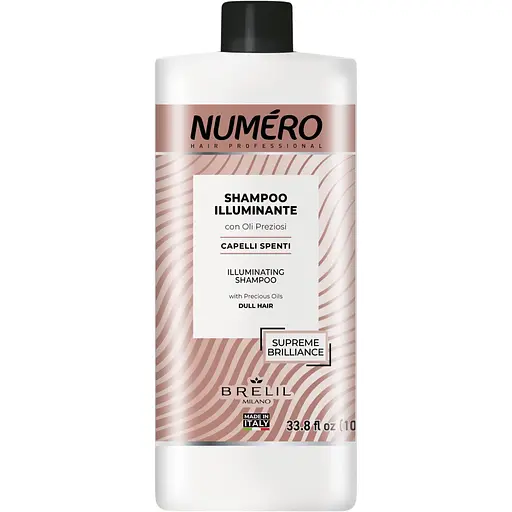 Шампунь Brelil Professional Illuminating Shampoo With Precious Oils для сяйва з дорогоцінними оліями 1000 мл