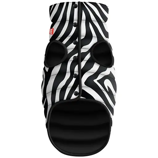Курточка для собак Waudog Clothes малюнок Зебра M45 В 61-65 см С 38-42 см