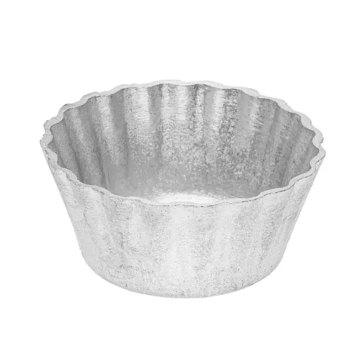 Форма алюмінієва для випікання кексів "Ромашка" 8x5.5x3.7 см, Хлібпром 84084 - фото 1