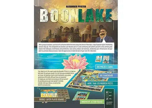 Настольная игра Capstone Games Бунлейк (Boonlake) (англ.) (PS111) - фото 2