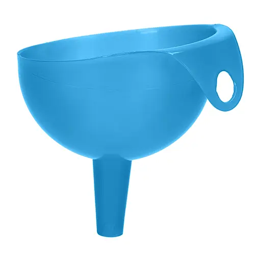 Лейка сливная воронка пластмассовая на банку, Kitchette Голубой 84523 - фото 1