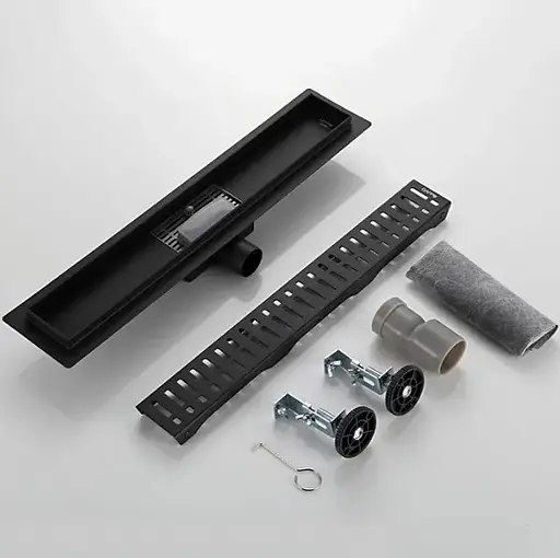 Душевой трап Gappo 70х700 мм, нержавеющая сталь, черный G87007-36 - фото 7