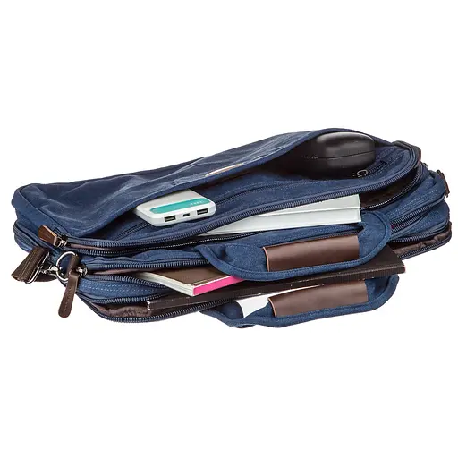 Сумка текстильна Vintage 45х33х5 см sum0012256 - фото 3