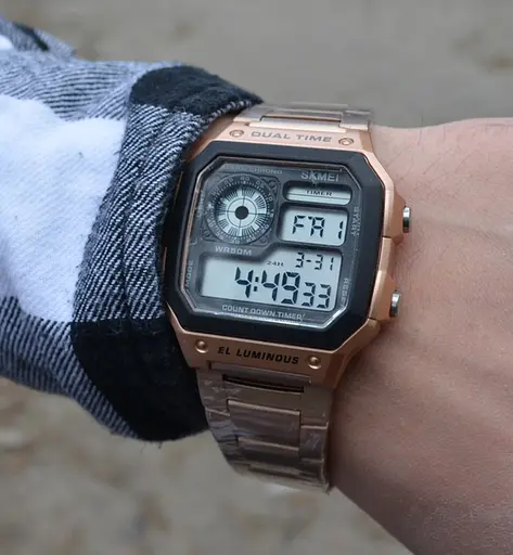 Годинник Skmei Ripple RoseGold 1335 - фото 7