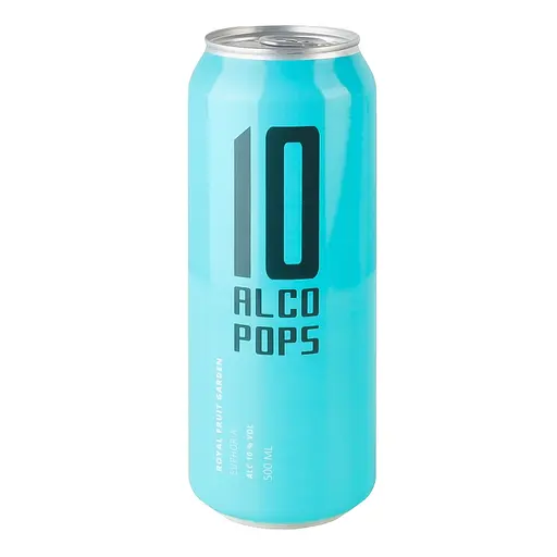 Напиток сброженный Alco Pops Эйфория 10 газированный 10% 0.5 л - фото 1