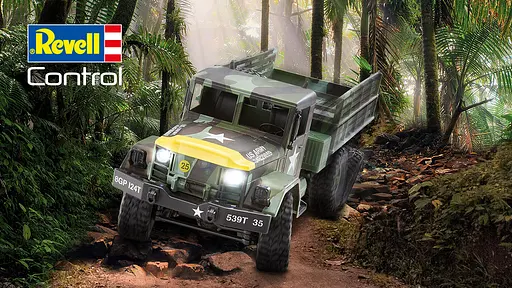 Машинка Revell Control RC Car Crawler US Army Truck на управлінні багатобарвний 24439 - фото 8