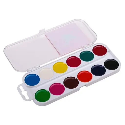 Акварельні фарби "Захоплення" 200106, 12 кольорів - фото 2