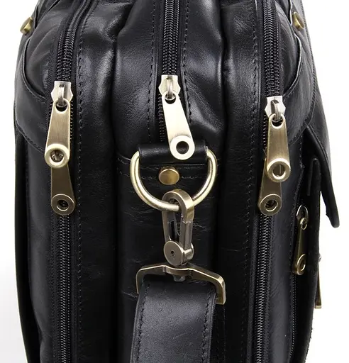 Сумка кожаная мужская Vintage 40,5х30,5х12,5 см sum0012438 - фото 8