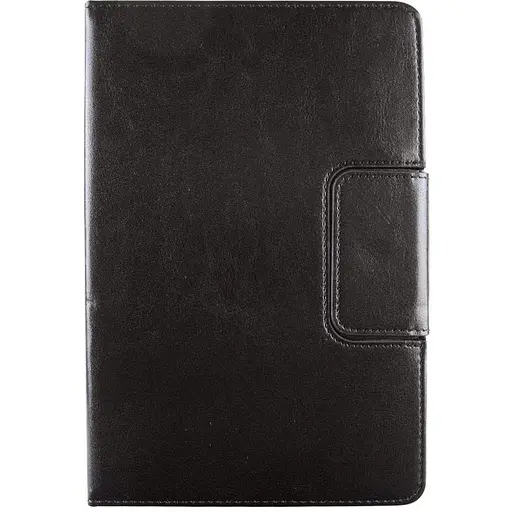 Универсальный кожаный чехол-книжка Epik для планшета 7-8 Черный