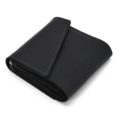 Мужской кожаный кошелек Grande Pelle 10х10х2 см acs0029258 - фото 5