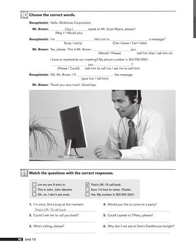 Interchange (5th Edition) 1. Workbook - фото 7
