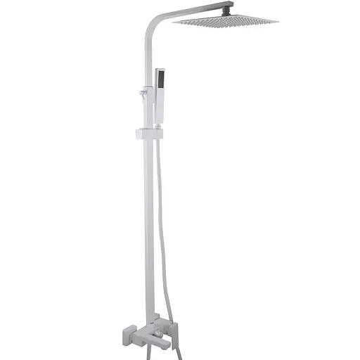 Душова система TOPAZ ODISS TO 18202-H66-WW для ванної кімнати з тропічним душем і змішувачем - фото 2