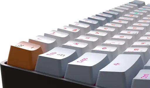 Клавиатура GamePro MK130R Red Swich Hot-Swap RGB Black - фото 2