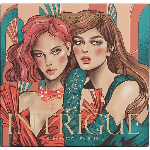 Палетка теней для век Vivienne Sabo Haute Couture Intrigue, 9 цветов, тон 01, 15 г (8000019946501) - фото 3