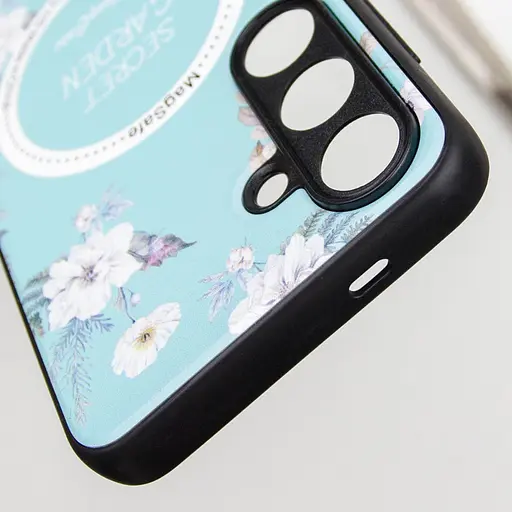 TPU+PC чохол Epik Secret Garden with MagFit для Samsung Galaxy S23 FE Mint - фото 7