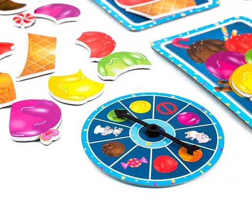 Магнитная игра "Мороженое" Vladi Toys VT2310-05 с рулеткой - фото 3