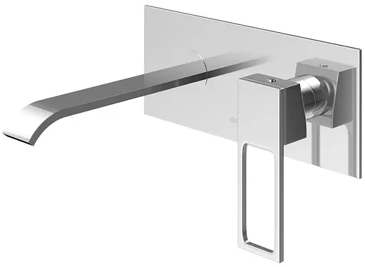 Змішувач для умивальника Kohlman Nexen-S chrome + BOX прихованого монтажу SQW188U Хром - фото 1