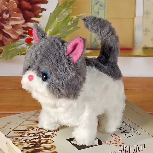 Мягкая интерактивная игрушка котенок, C23908, 15 см (в ассортименте) - фото 2