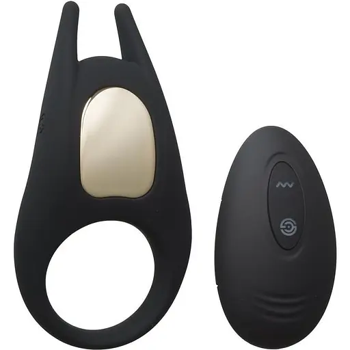 Віброкільце INTY Toys Crave 9.5 см чорне