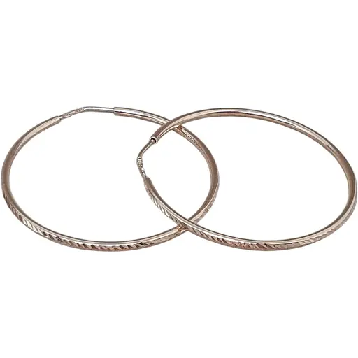 Золоті сережки-кільця Tango. 460042