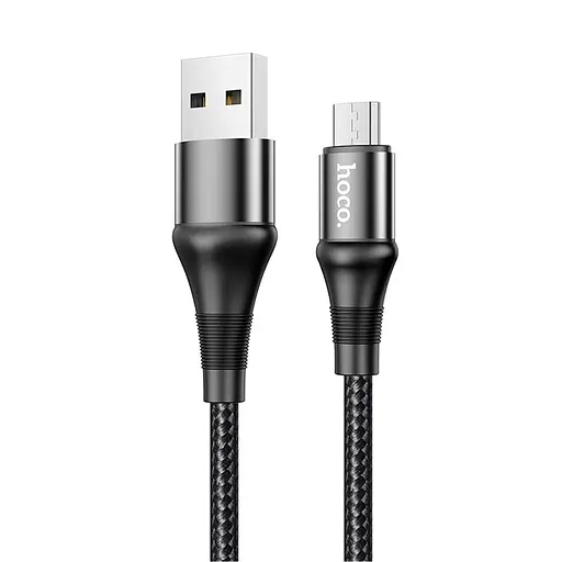 Дата кабель Hoco X50 "Excellent" USB to MicroUSB (1m) Чорний