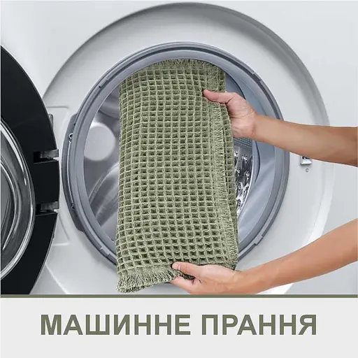 Набір килимків для ванної /туалету вафельний Lovely Svi 2шт: 50 x 80 см Зелений (1227254) - фото 3