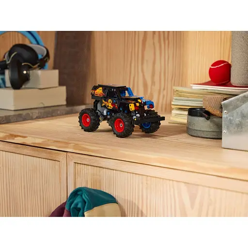 Конструктор LEGO Technic Monster Jam Grave Digger Вогонь і лід 263 деталі (42219) - фото 6