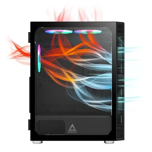 Корпус MONTECH X3 GLASS (B) (X3 GLASS (B)) Без БП - фото 8