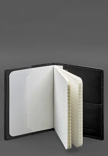 Кожаная обложка для военного билета с карманами 7.2 - фото 7