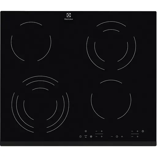 Варочная поверхность электрическая стеклокерамическая Electrolux 60 см черный
